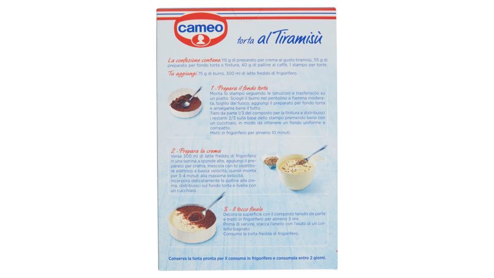 cameo torta al Tiramisù