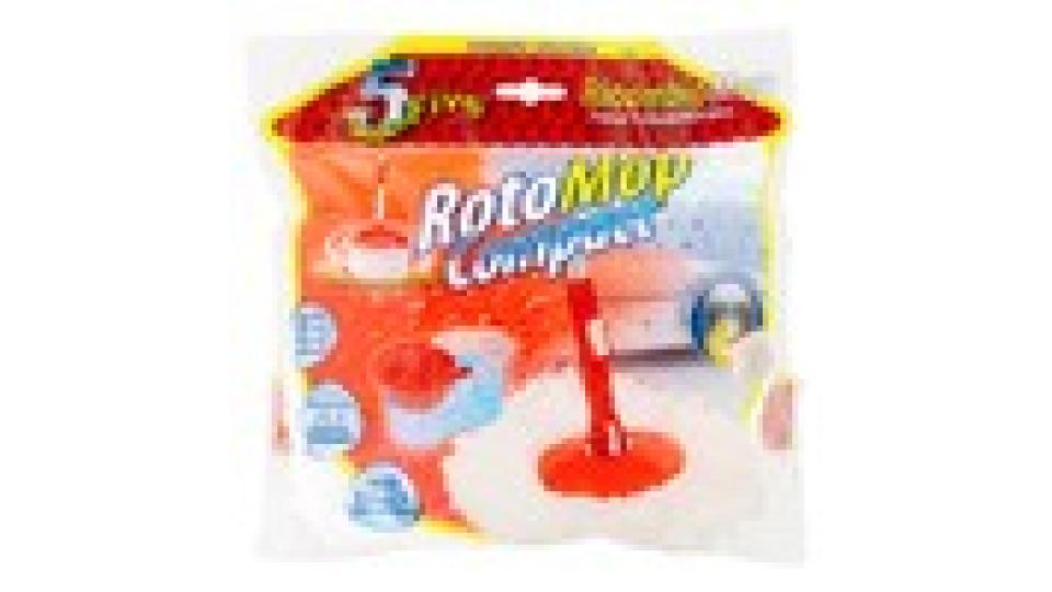 Super5 RotoMop Compact Ricambio Mop