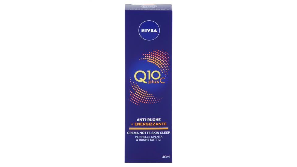 Nivea Q10 plus C Anti Rughe + Energizzante Crema Notte Skin Sleep