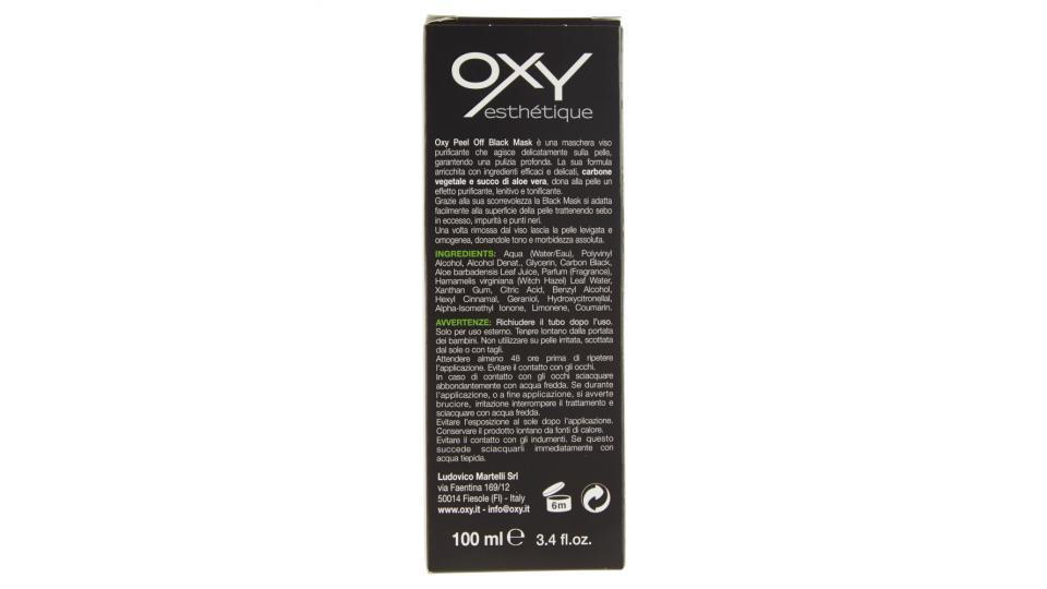 Oxy Peel Off Black Mask Viso