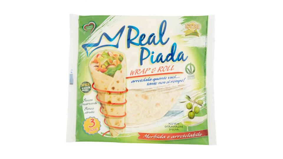 Ster Real Piada Wrap & Roll all'olio extra vergine d'oliva