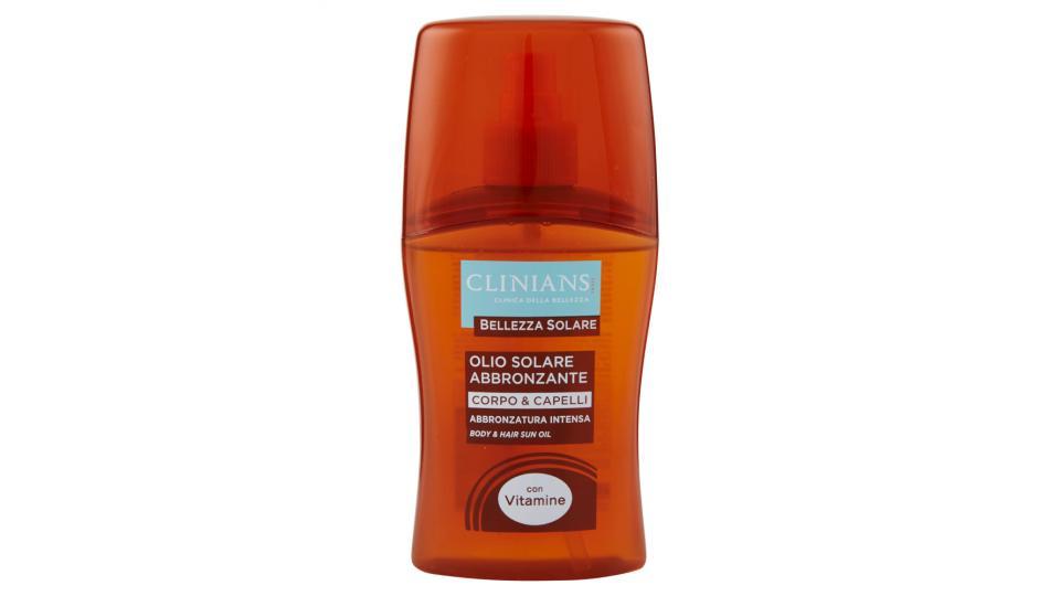 Clinians Bellezza Solare Olio Solare Abbronzante Corpo & Capelli