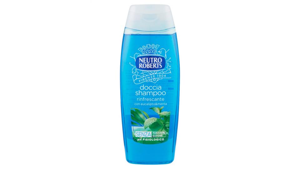Neutro Roberts doccia shampoo rinfrescante con eucalipto&menta