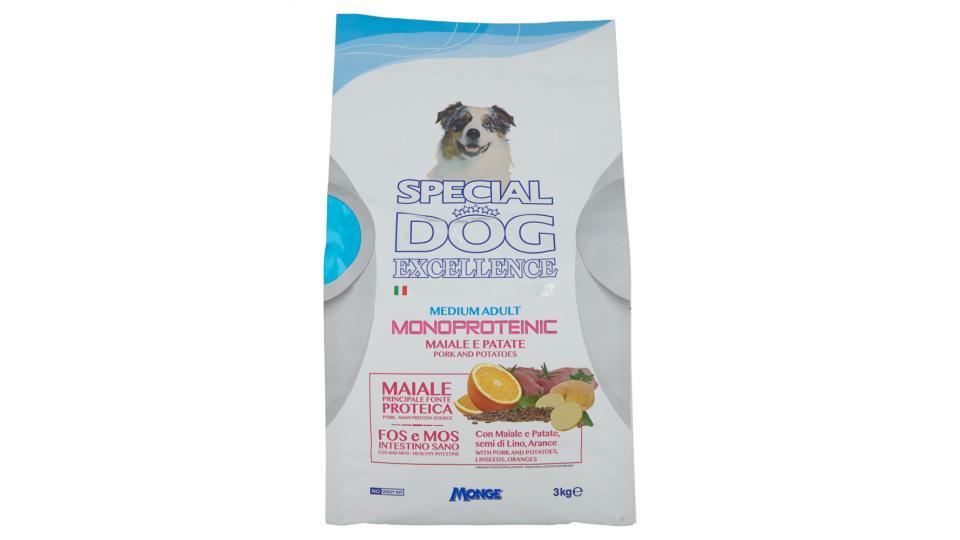 Special Dog Excellence Monoproteinic Medium Adult Maiale e Patate