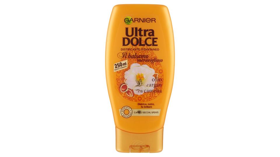 Garnier Ultra Dolce Balsamo Meraviglioso all'olio d'argan e di camelia per capelli secchi