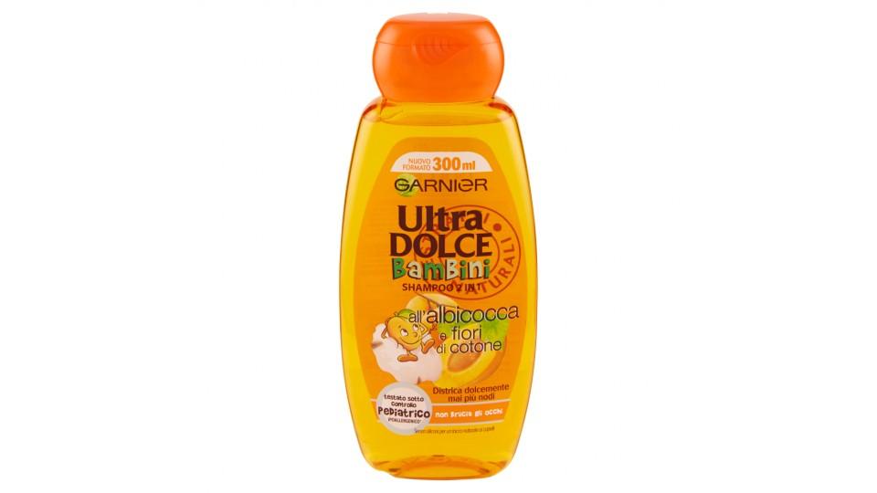 Garnier Ultra Dolce Shampoo 2in1 per Bambini all' albicocca e fiori di cotone
