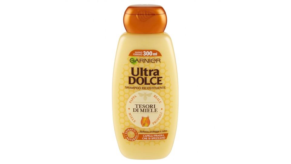 Garnier Ultra Dolce Shampoo Tesori di Miele, con Pappa Reale e Miele Propoli. Senza parabeni