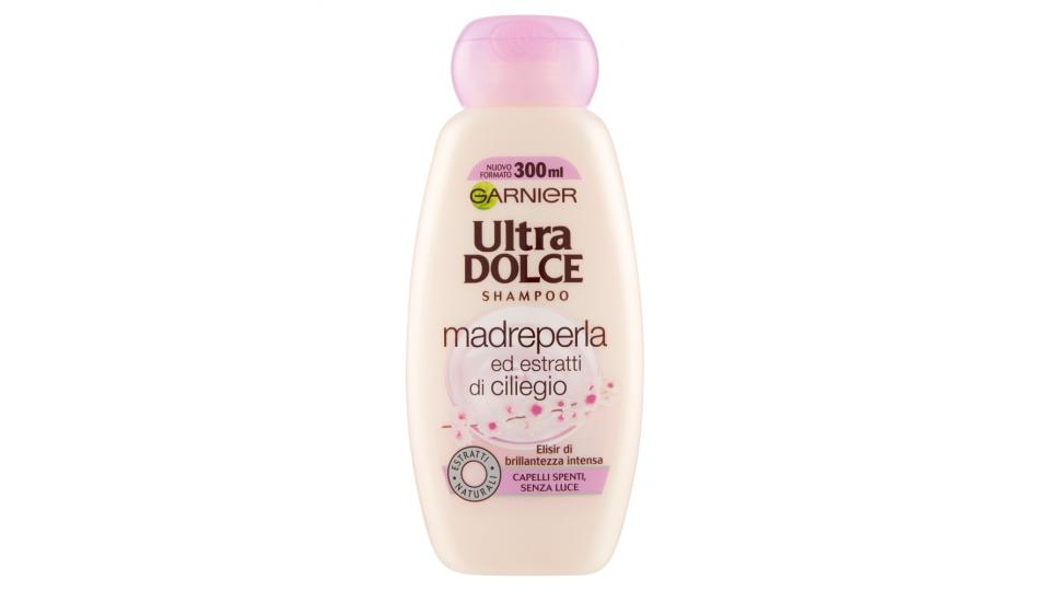 Garnier Ultra Dolce Shampoo Madreperla e Ciliegio per capelli spenti e senza luce