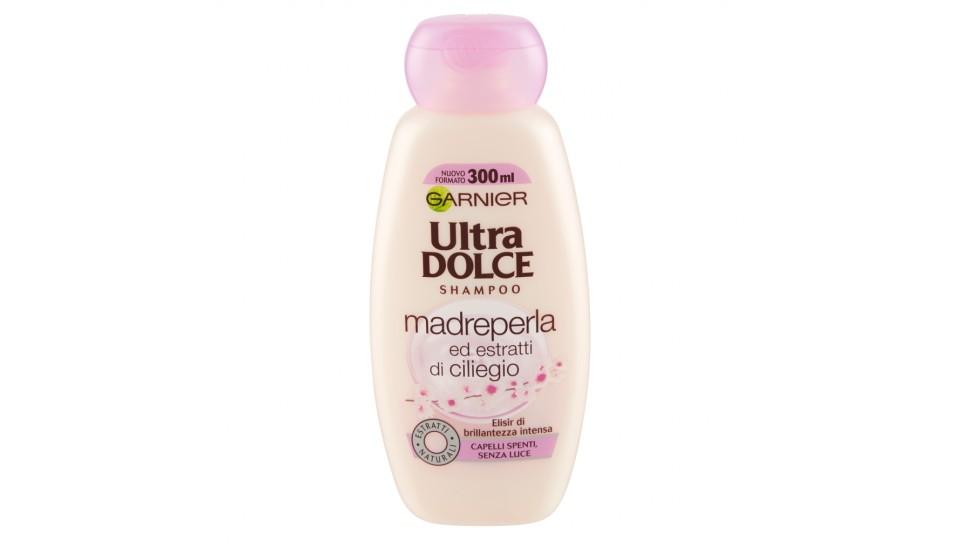 Garnier Ultra Dolce Shampoo Madreperla e Ciliegio per capelli spenti e senza luce