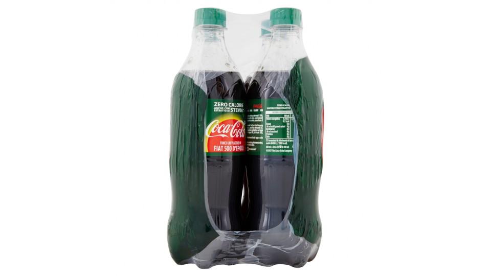 Coca-cola Zero Anche Con Estratto Di Stevia bottiglia di plastica da 660ml confezione da