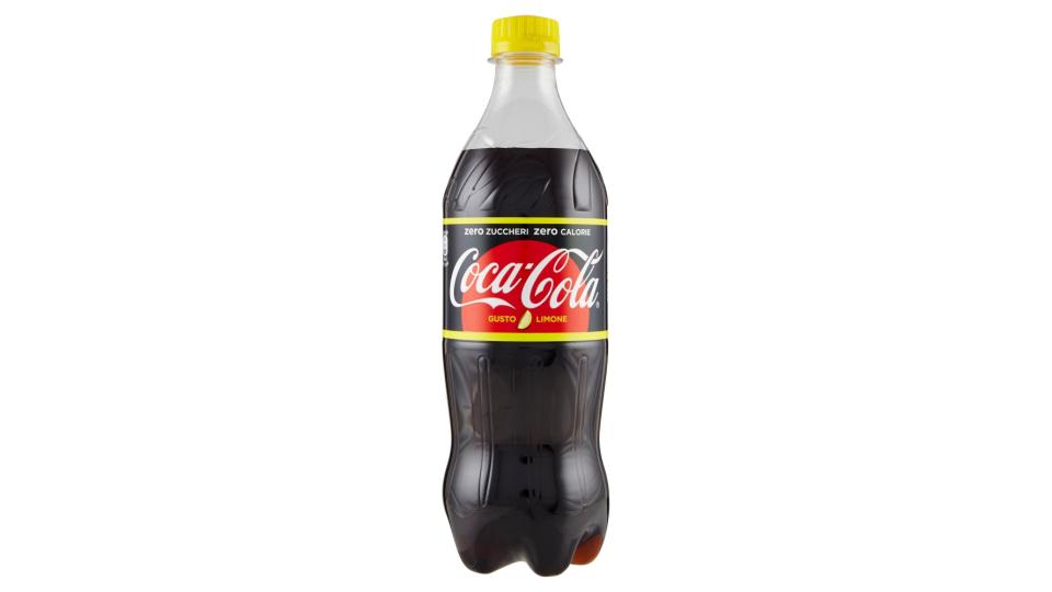 Coca-cola Lemon Zero bottiglia di plastica da