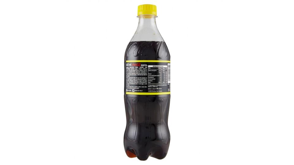 Coca-cola Lemon Zero bottiglia di plastica da