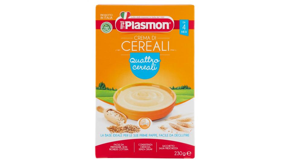 Plasmon Crema di Cereali 4 Cereali