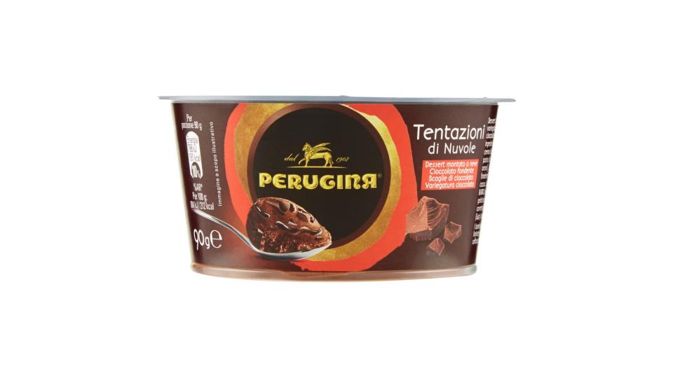 PERUGINA TENTAZIONI DI NUVOLE Cioccolato fondente-Scaglie di cioccolato-Variegatura cioccolato