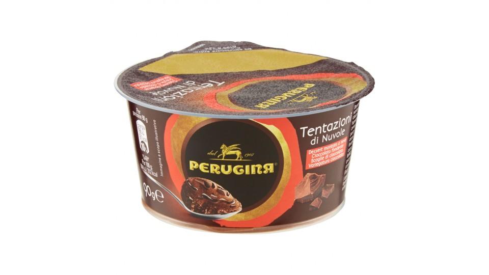 PERUGINA TENTAZIONI DI NUVOLE Cioccolato fondente-Scaglie di cioccolato-Variegatura cioccolato