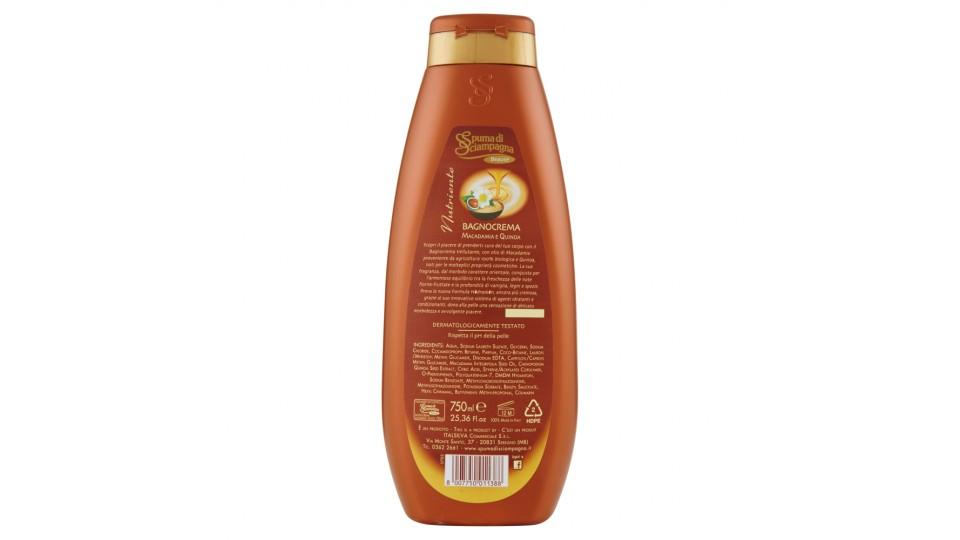 Spuma di Sciampagna Vellutante Bagnocrema Macadamia e Quinoa