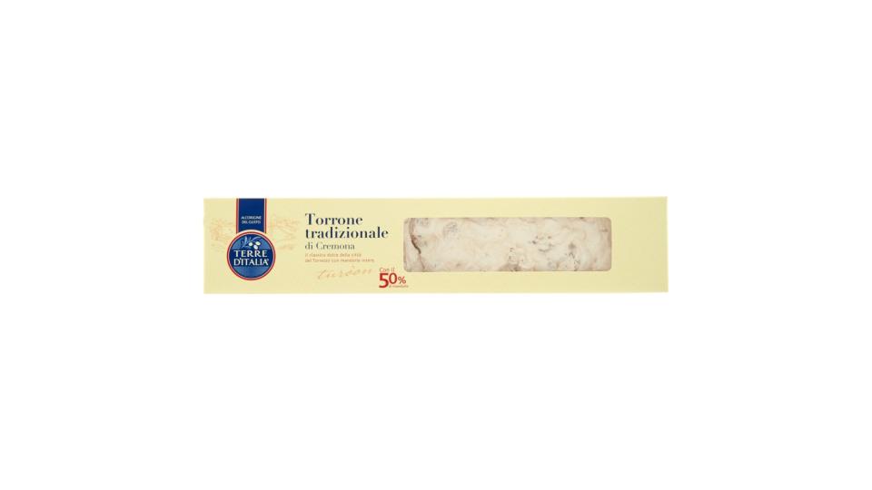 Terre d'Italia Torrone tradizionale di Cremona