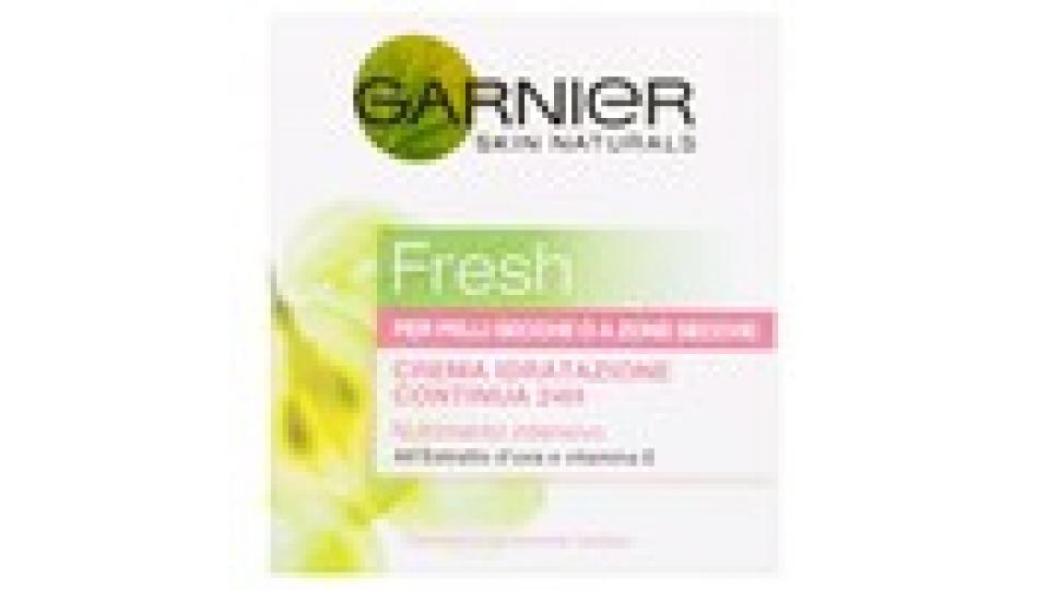 Garnier Fresh Crema idratazione continua 24h Per pelli secche o a zone secche