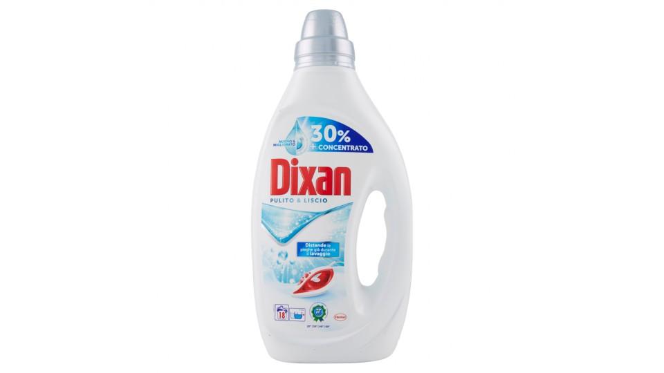 DIXAN LIQUIDO Pulito & Liscio 900 ml.-