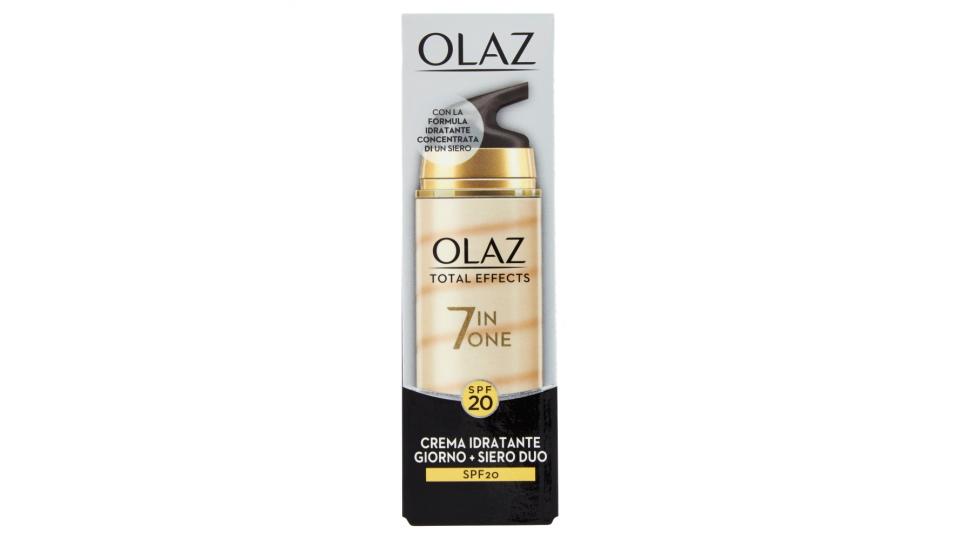 Olaz Total Effects 7 in One Crema Idratante + Siero Duo - SPF 20