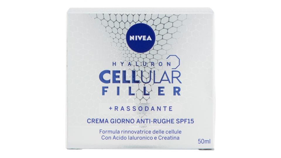 Nivea Hyaluron Cellular Filler + Rassodante Crema Giorno Anti-Rughe SPF15