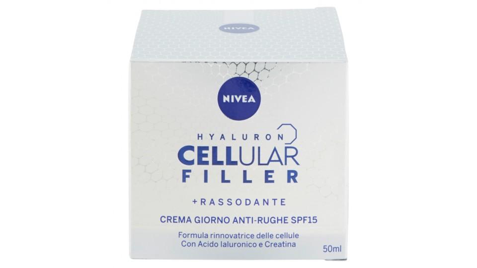 Nivea Hyaluron Cellular Filler + Rassodante Crema Giorno Anti-Rughe SPF15