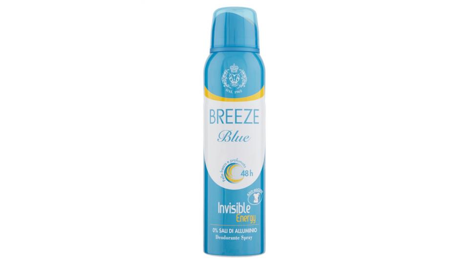 Breeze Blue Deodorante Spray