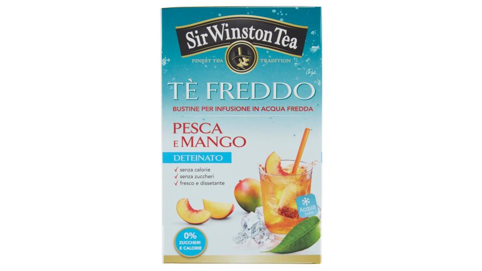 Sir Winston Tea Tè Freddo Pesca e Mango Deteinato