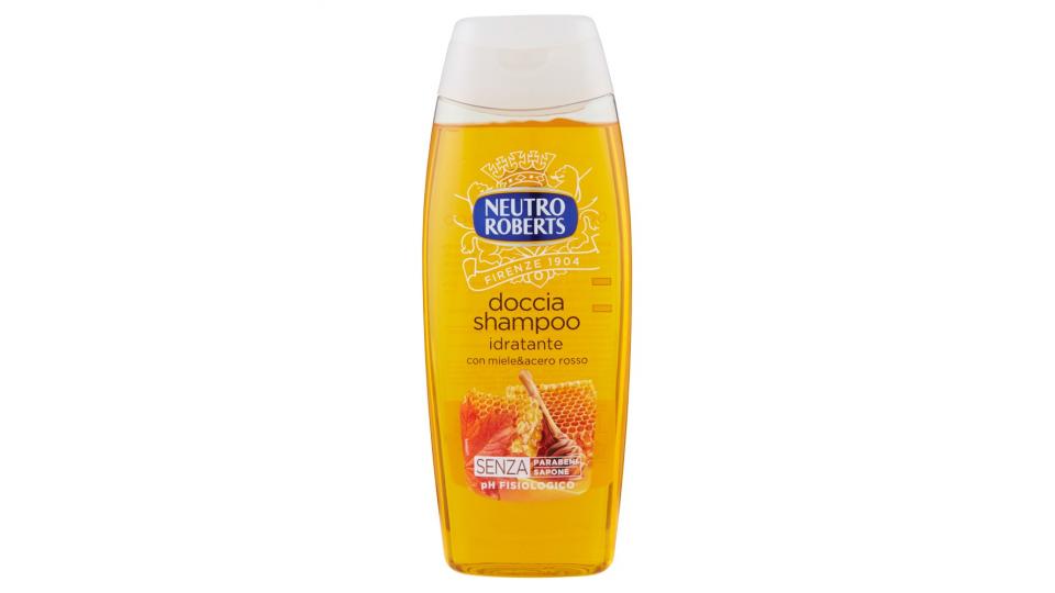 Doccia Shampoo Idratante con Miele&acero Rosso