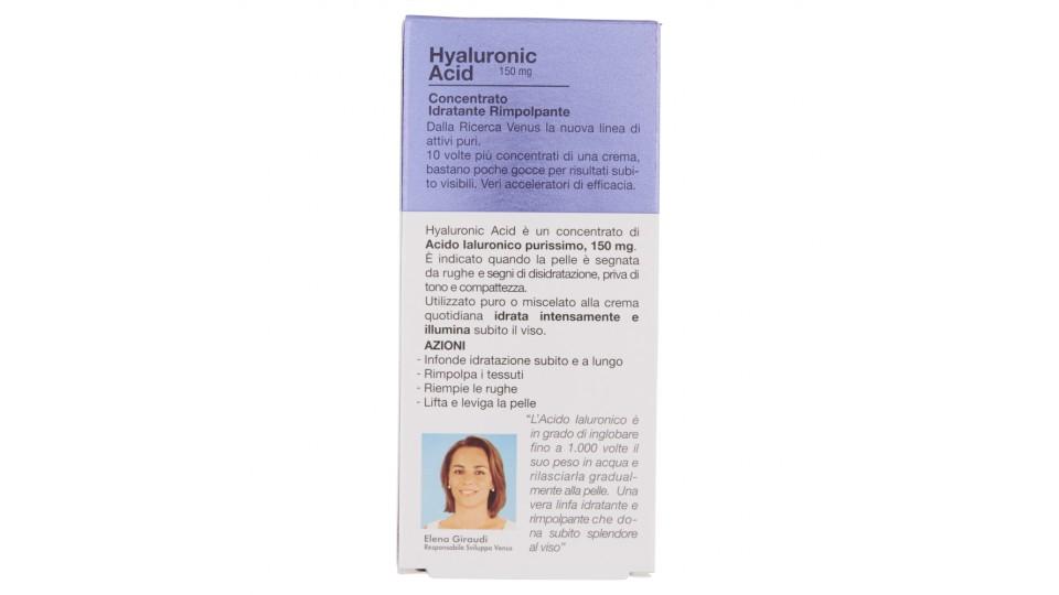 Venus Hyaluronic Acid Concentrato Idratante Rimpolpante