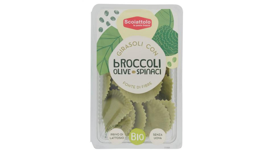 Scoiattolo Girasoli con Broccoli Olive Spinaci Bio