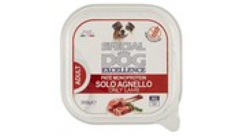 Special Dog Excellence Adult Patè Monoprotein Solo Agnello