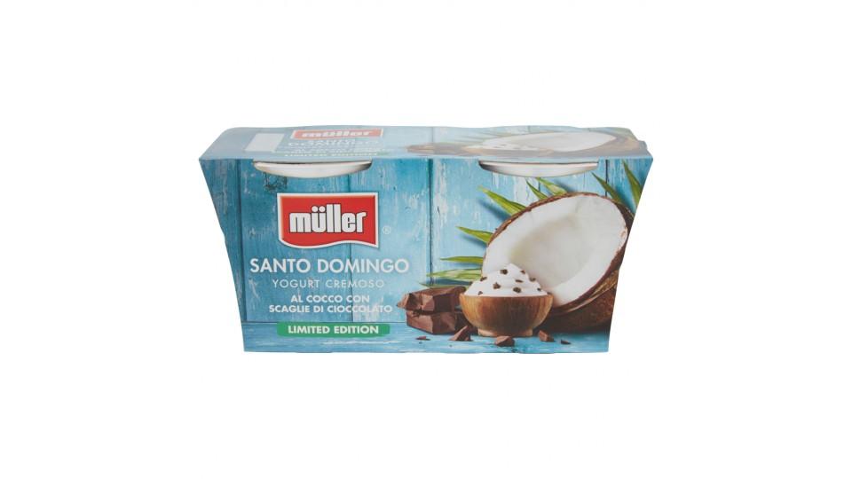 müller Santo Domingo Yogurt Cremoso al Cocco con Scaglie di Cioccolato
