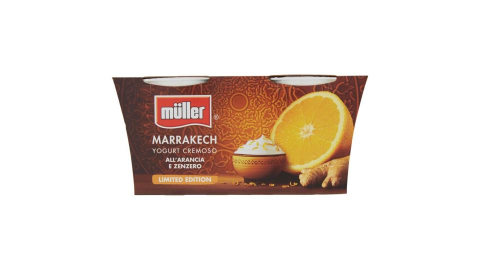 müller Marrakech Yogurt Cremoso all'Arancia e Zenzero