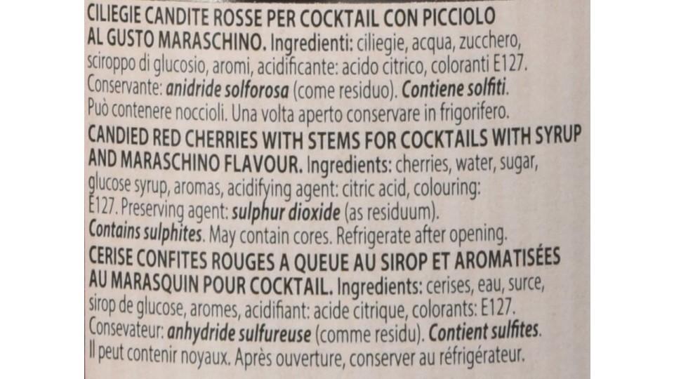 Toschi ciliegie rosse cocktail