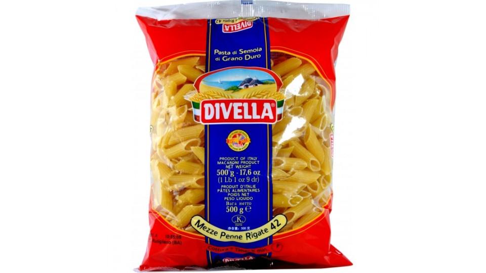 Divella pasta mezze penne rigate n.42