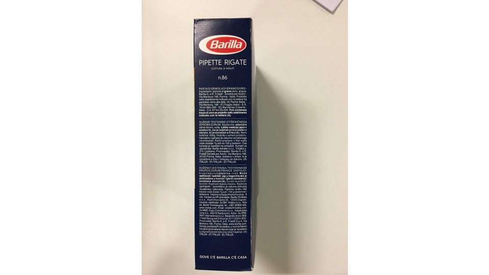 Barilla n.86 pipette rigate