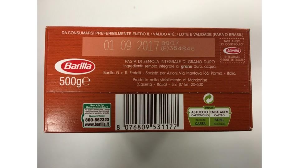 Barilla pennette integrali