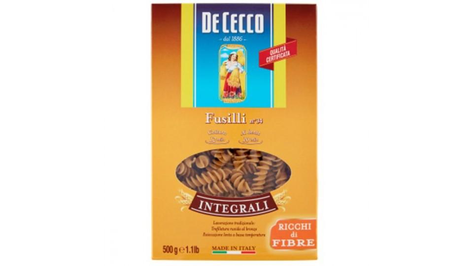 De cecco fusilli integrale