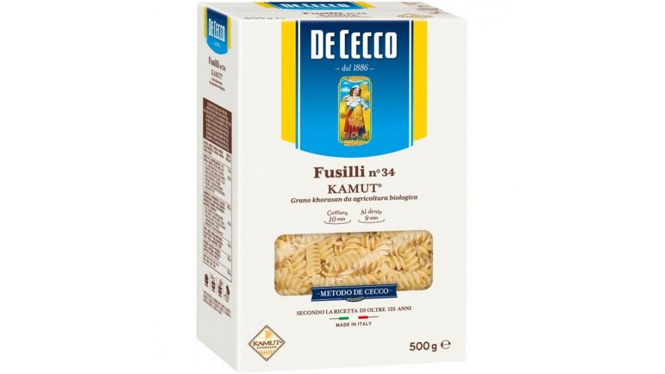 De cecco kamut fusilli n.34