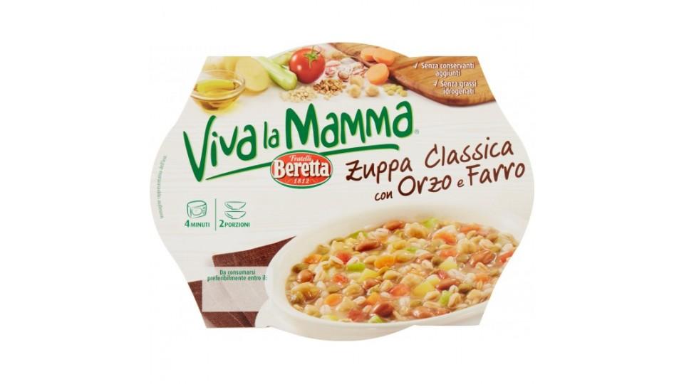 Viva la Mamma Zuppa Classica con Orzo e Farro
