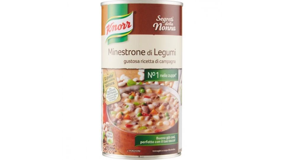 Knorr minestrone di legumi in lattina