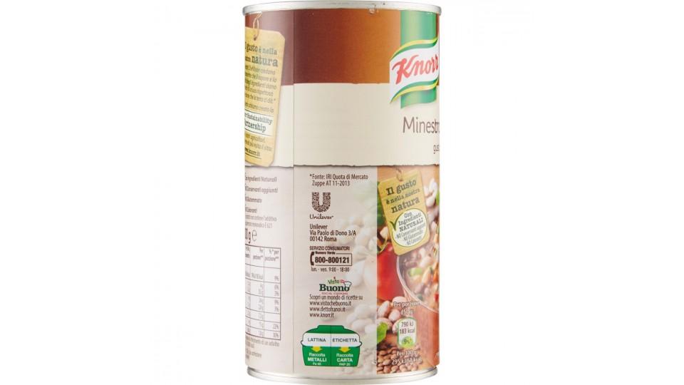 Knorr minestrone di legumi in lattina