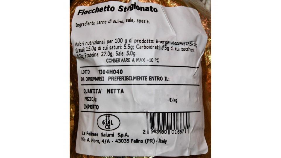 Fiocco di prosciutto La Felinese trancio kg,1,4