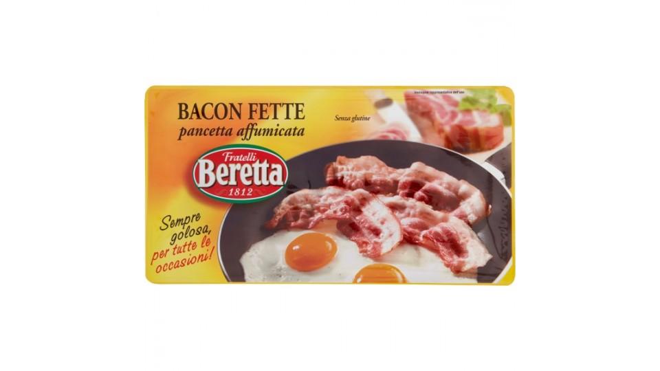 Pancetta bacon affumicata Beretta a fette