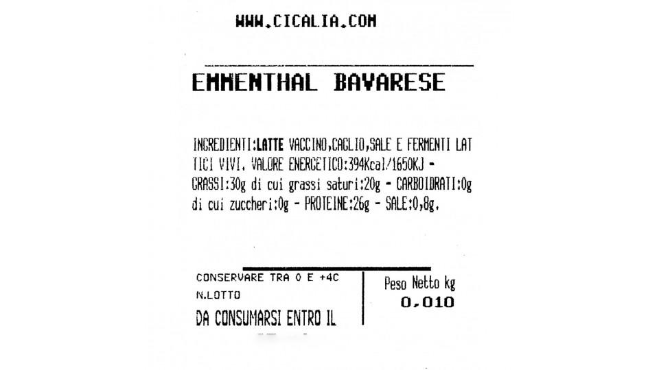 Emmenthal bavarese