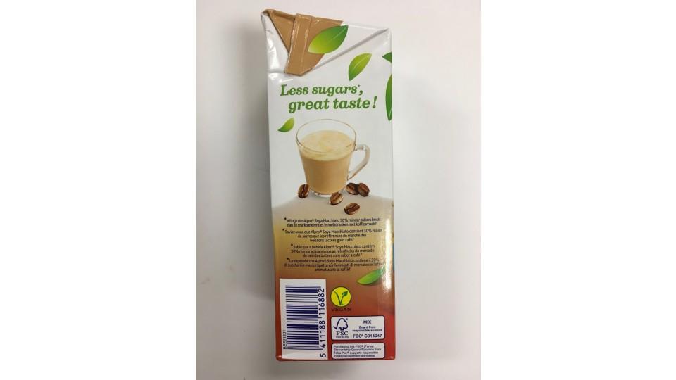 Alpro soya drink latte macchiato