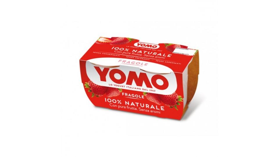 Yomo 100% Naturale zero grassi fragole 2 x