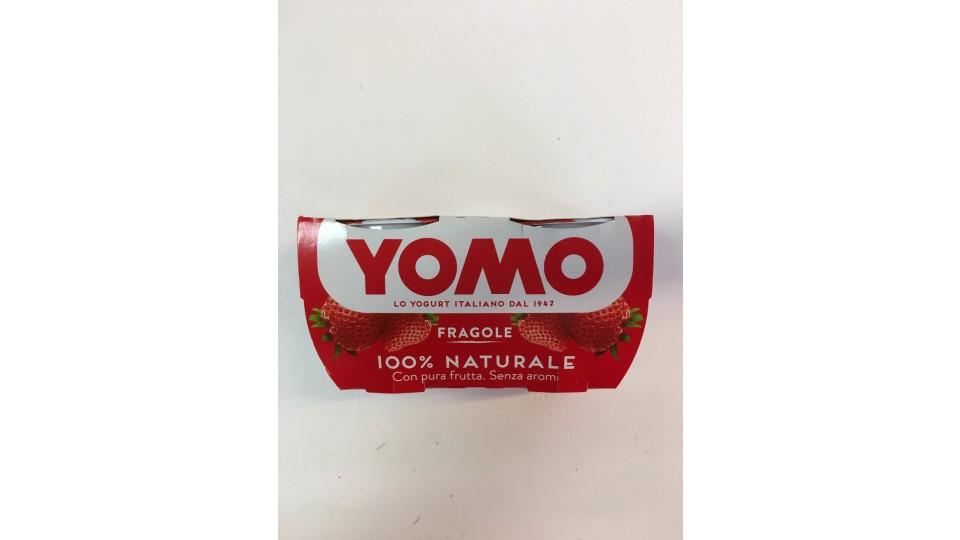 Yomo 100% Naturale zero grassi fragole 2 x