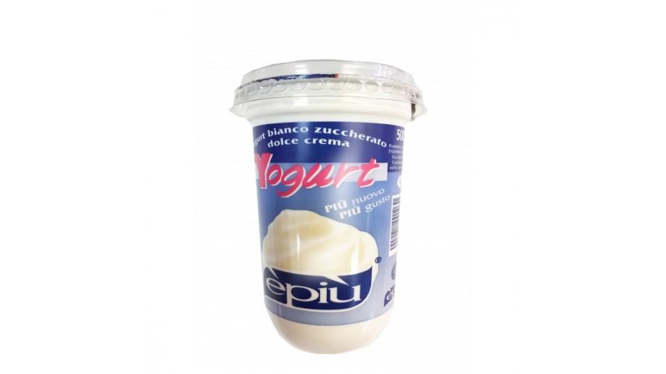 E' piu' yogurt crema bianco